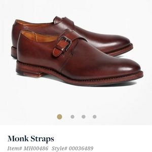 Brooks Brothers Monk strap shoes - beige/khaki